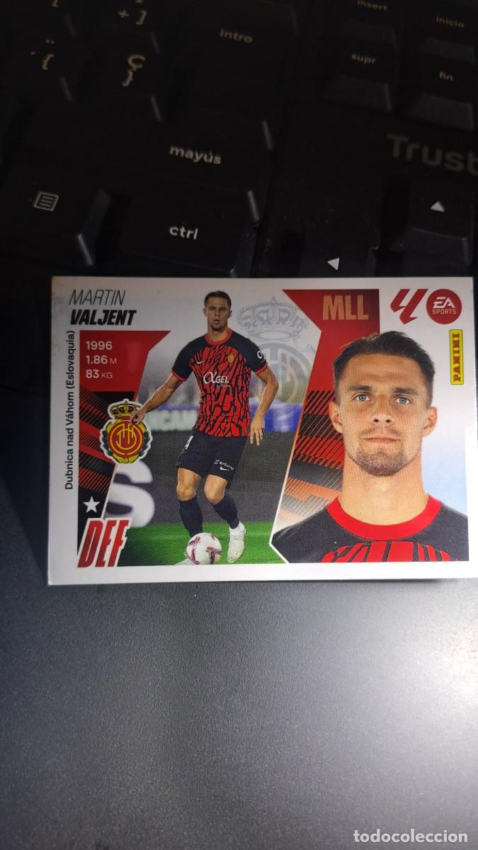 Coleccionismo cromos antiguos: CROMO VALJENT 8 MALLORCA LIGA 2025 2026 25 26 ESTE PANINI NUNCA PEGADO
