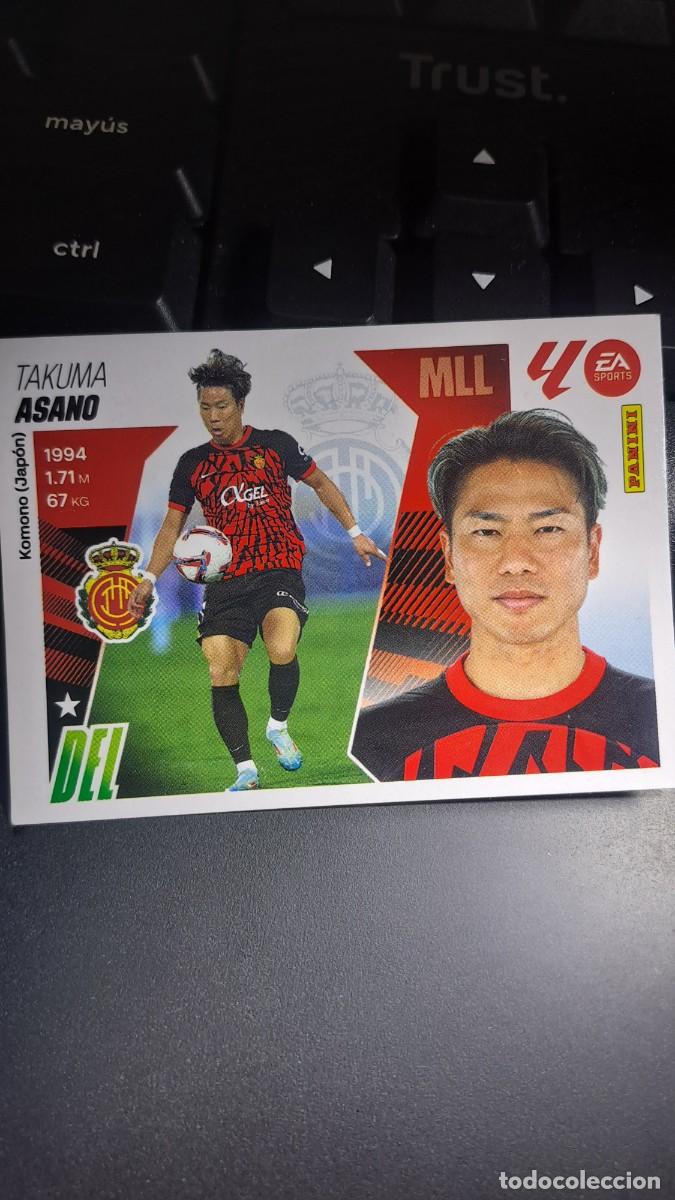 Coleccionismo cromos antiguos: CROMO ASANO 18 MALLORCA LIGA 2025 2026 25 26 ESTE PANINI NUNCA PEGADO