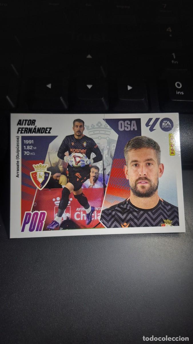 Coleccionismo cromos antiguos: CROMO AITOR FERNANDEZ 4 OSASUNA LIGA 2025 2026 25 26 ESTE PANINI NUNCA PEGADO