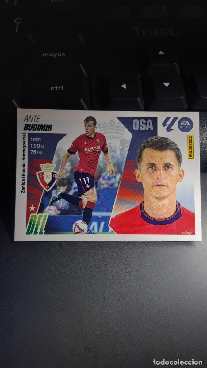 Coleccionismo cromos antiguos: CROMO BUDIMIR 19 OSASUNA LIGA 2025 2026 25 26 ESTE PANINI NUNCA PEGADO