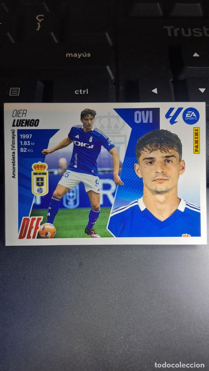 Coleccionismo cromos antiguos: CROMO LUENGO 7 OVIEDO LIGA 2025 2026 25 26 ESTE PANINI NUNCA PEGADO