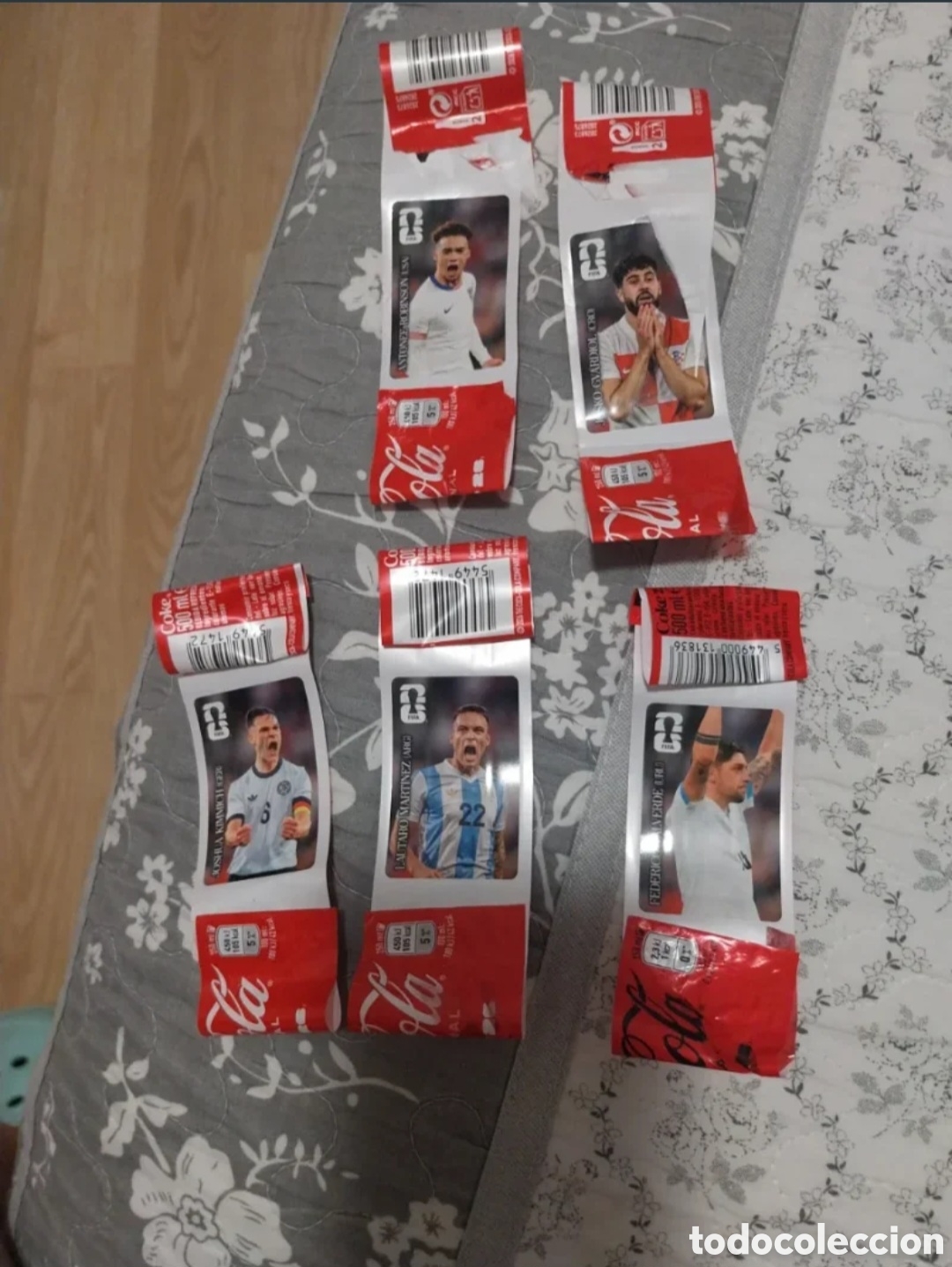 Coleccionismo cromos antiguos: Lote 5 cromos mundial 2026