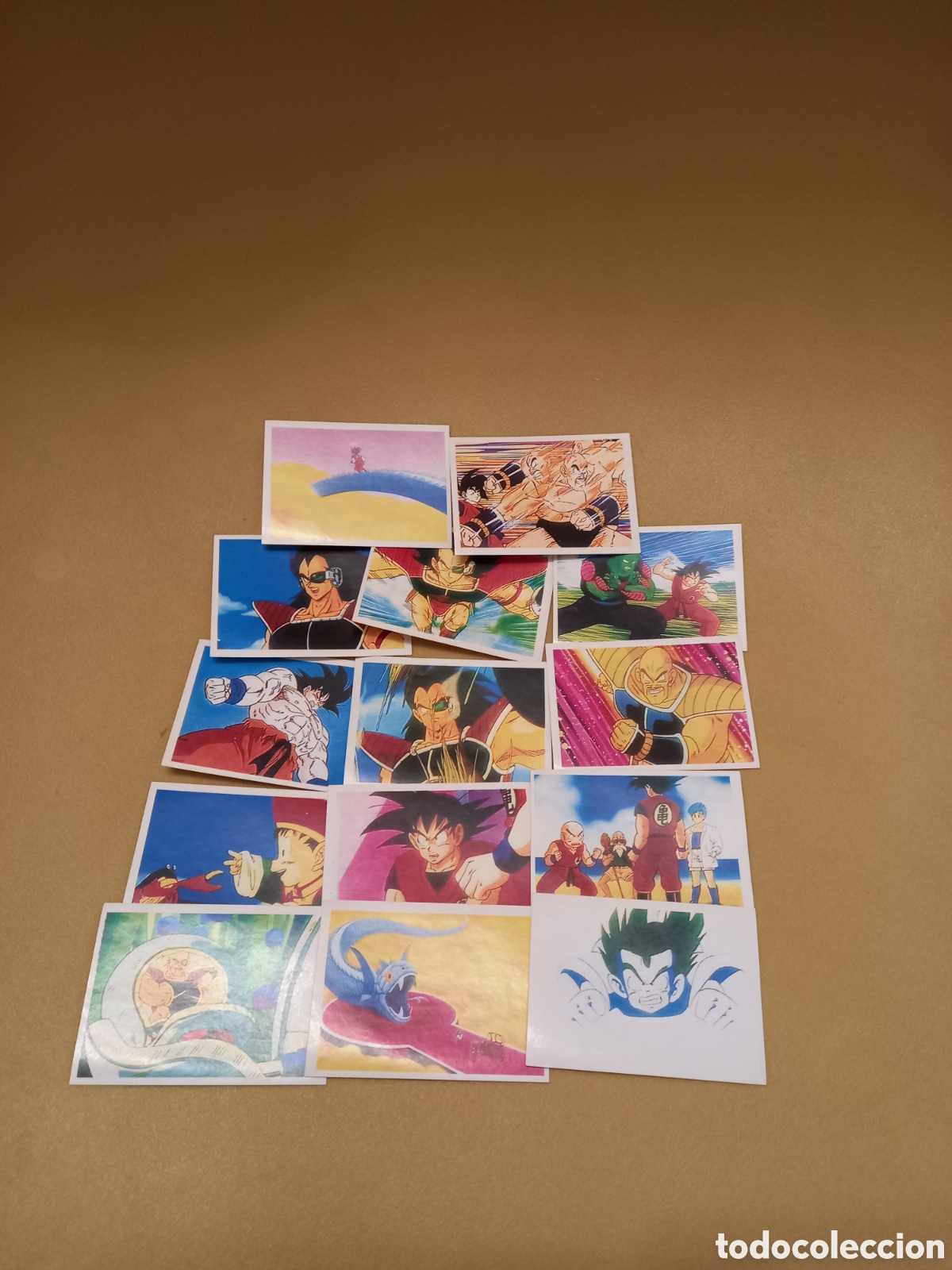 Coleccionismo cromos antiguos: Lote 14 cromos Dragon Ball Z Panini