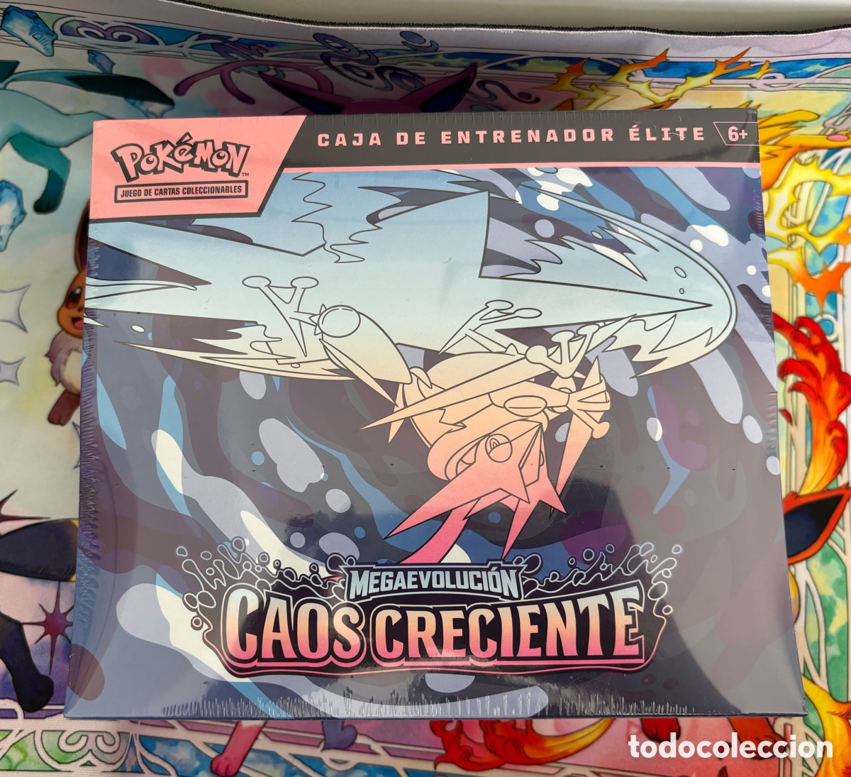 Coleccionismo cromos antiguos: Caja Entrenador &Eacute;lite Pok&eacute;mon Caos Creciente ETB