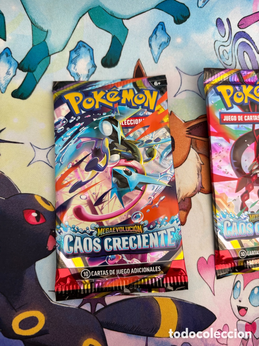 Coleccionismo cromos antiguos: Sobre CAOS CRECIENTE POKEMON TCG PRECIO POR UNIDAD