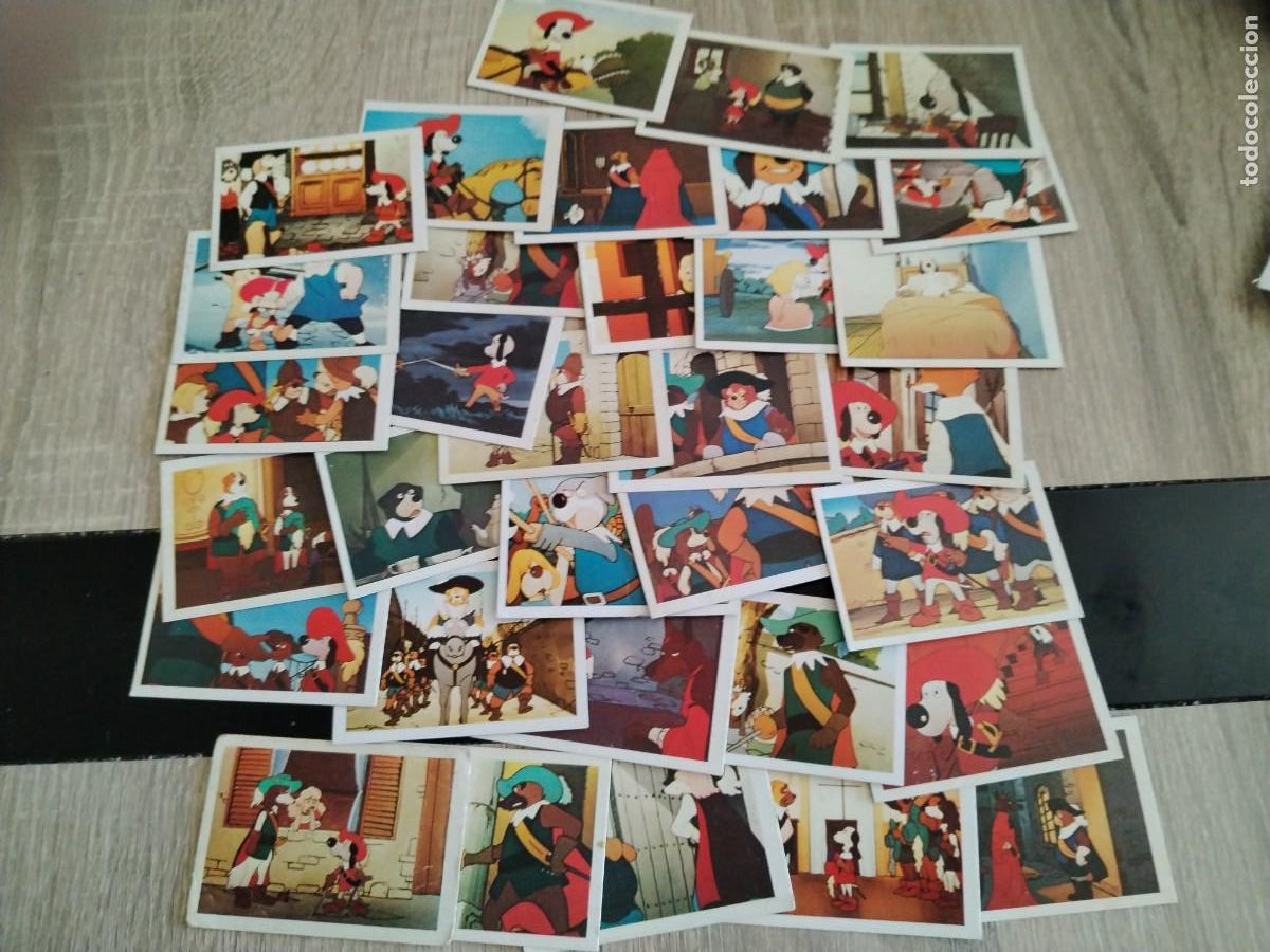 Coleccionismo cromos antiguos: D'artac&aacute;n y los tres mosqueperros- lote de 31 cromos diferenteslote de 31 cromos diferentes