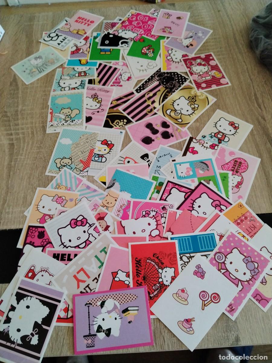 Coleccionismo cromos antiguos: Hello Kitty is... - Lote de 72 cromos diferentes nuevos