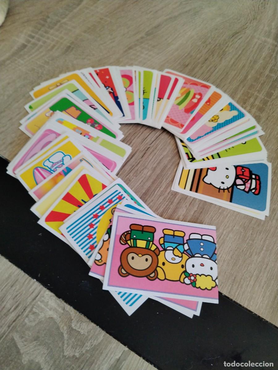 Coleccionismo cromos antiguos: Hello Kitty i life- lote de 90 cromos diferentes nuevos