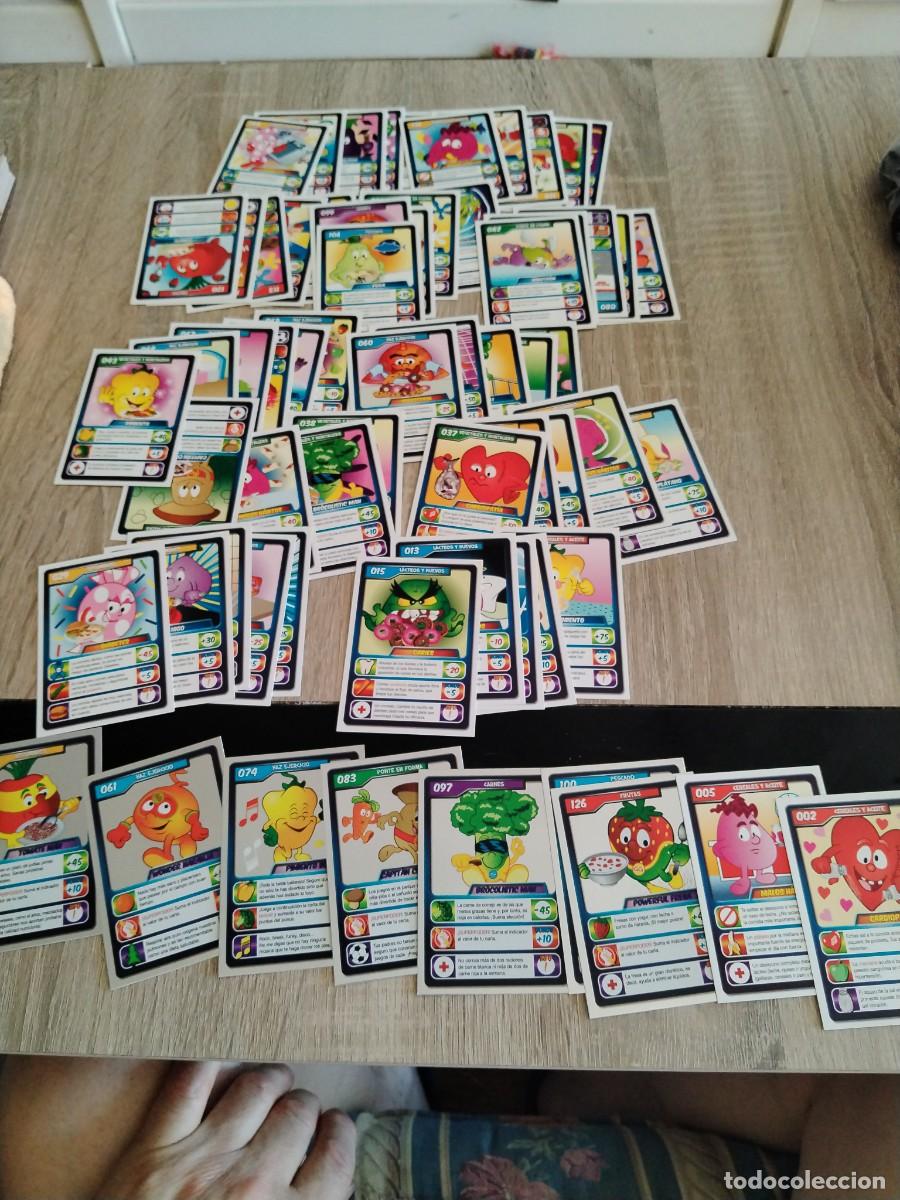 Coleccionismo cromos antiguos: Los super saludables- grupo ifa- lote de 64 cromos diferentes nuevos