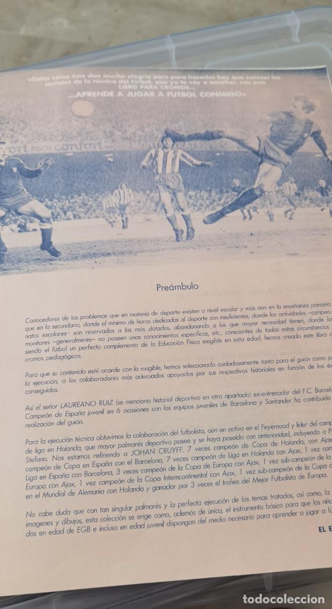 Coleccionismo cromos antiguos: Album cromos Johan Cruyff - Foto 6