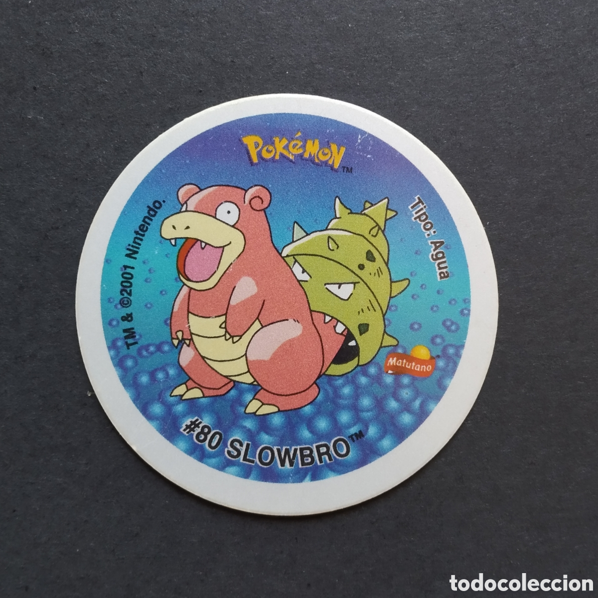 Collectionnisme Cartes &agrave; collectionner anciennes: TAZO - N&ordm; #80 SLOWBRO / #199 SLOWKING - GIGANTAZO 4 POKEMON - MATUTANO - A&Ntilde;O 2001