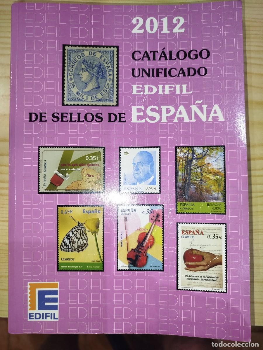 Coleccionismo cromos antiguos: CATALOGO UNIFICADO EDIFIL DE SELLOS DE ESPA&Ntilde;A 2012