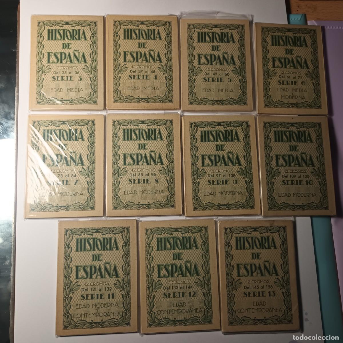 Collectionnisme Cartes &agrave; collectionner anciennes: Cromos Cultural Historia de Espa&ntilde;a Lote C - 217A