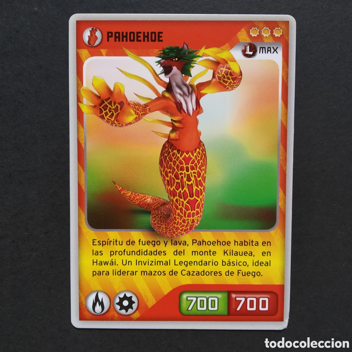 Coleccionismo cromos antiguos: CROMO - N&ordm; 038 - PAHOEHOE - INVIZIMALS, DESAFIOS OCULTOS - PANINI - A&Ntilde;O 2013