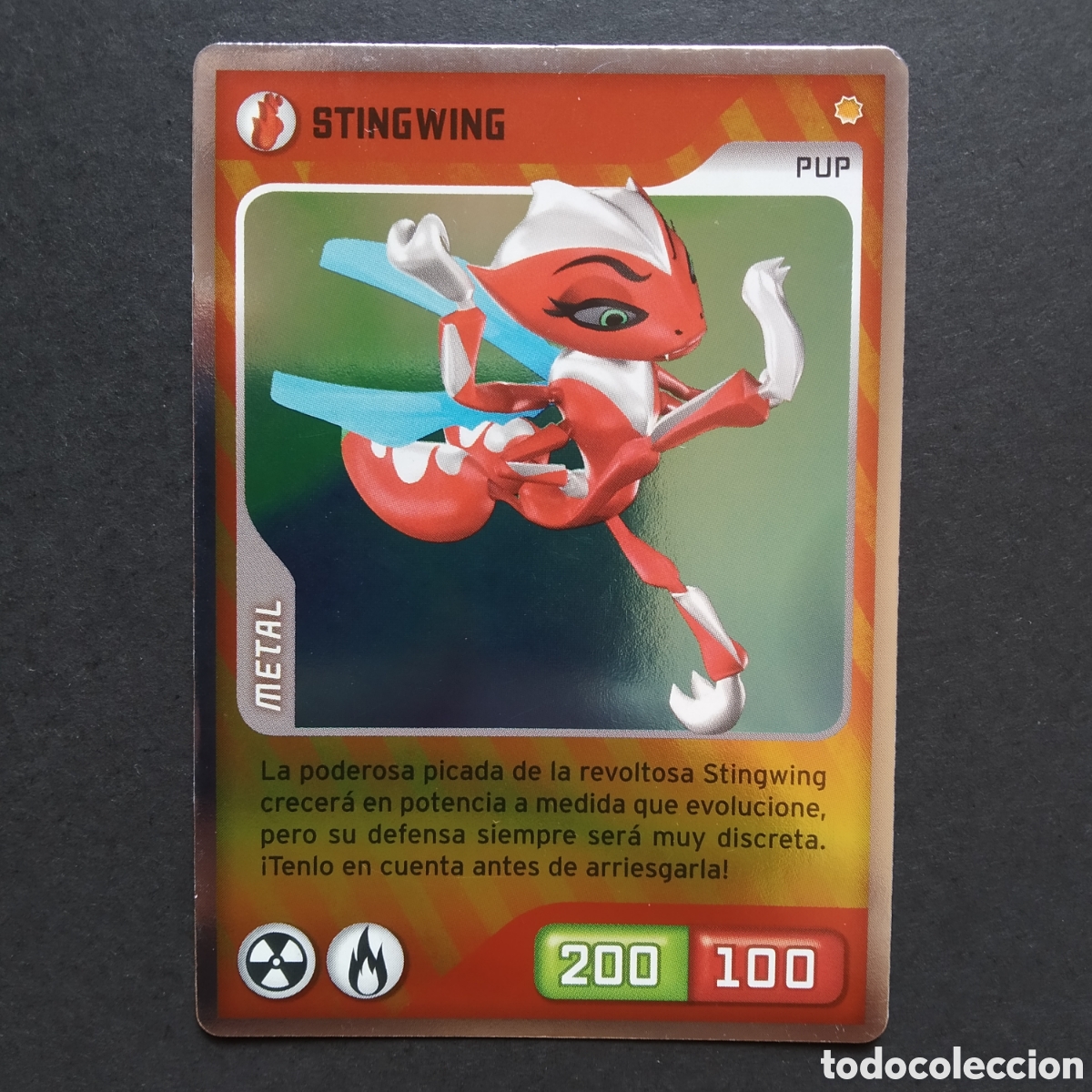 Coleccionismo cromos antiguos: CROMO - N&ordm; 040 - STINGWING - INVIZIMALS, DESAFIOS OCULTOS - PANINI - A&Ntilde;O 2013