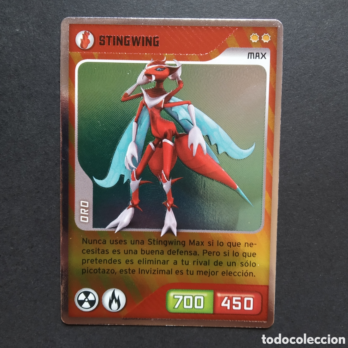 Coleccionismo cromos antiguos: CROMO - N&ordm; 042 - STINGWING - INVIZIMALS, DESAFIOS OCULTOS - PANINI - A&Ntilde;O 2013