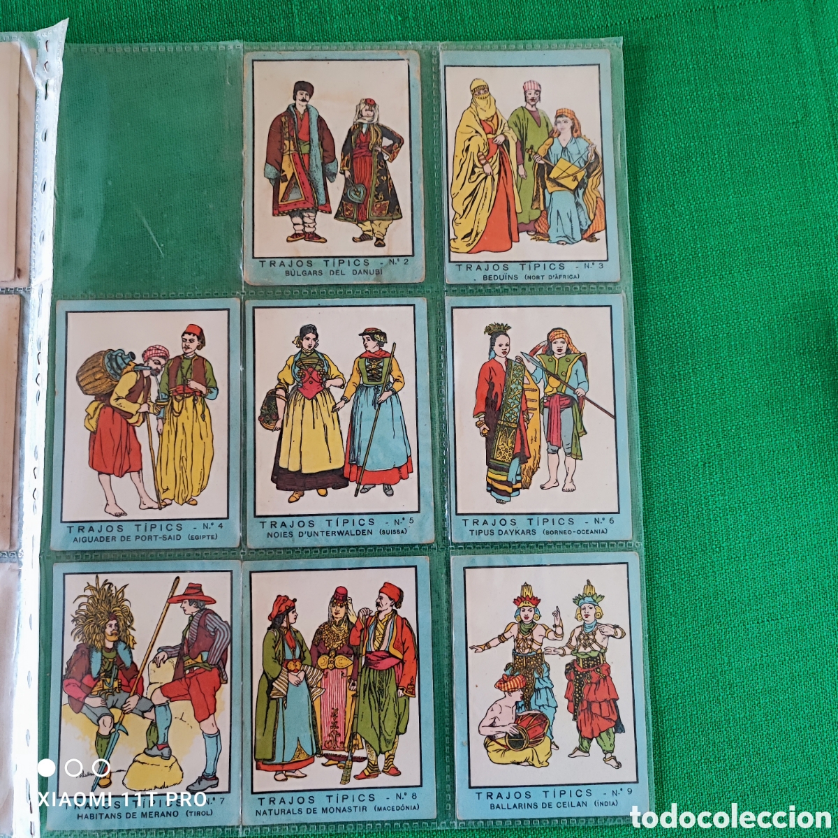Coleccionismo cromos antiguos: Colecci&oacute;n de cromos trajos t&iacute;pics 24 cromos, magatzems Jorba.