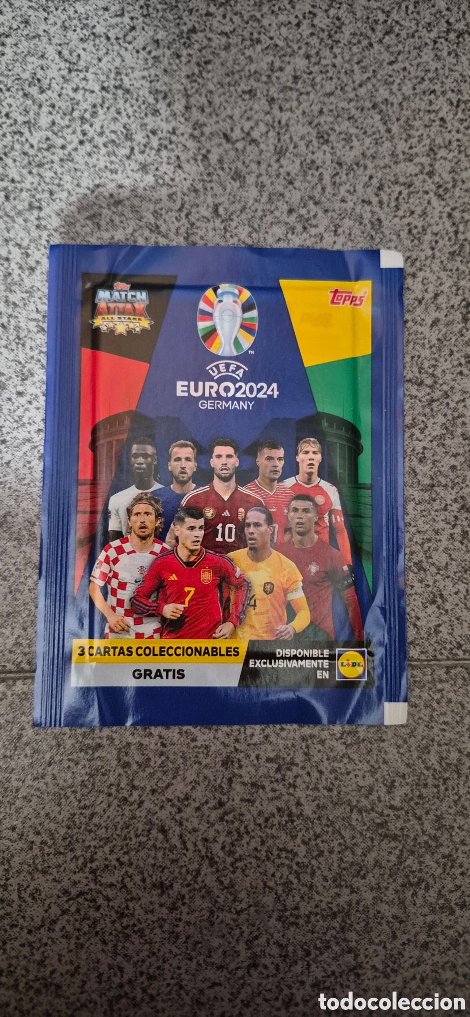 Coleccionismo cromos antiguos: SOBRE EURO 2024 SIN ABRIR - Foto 1
