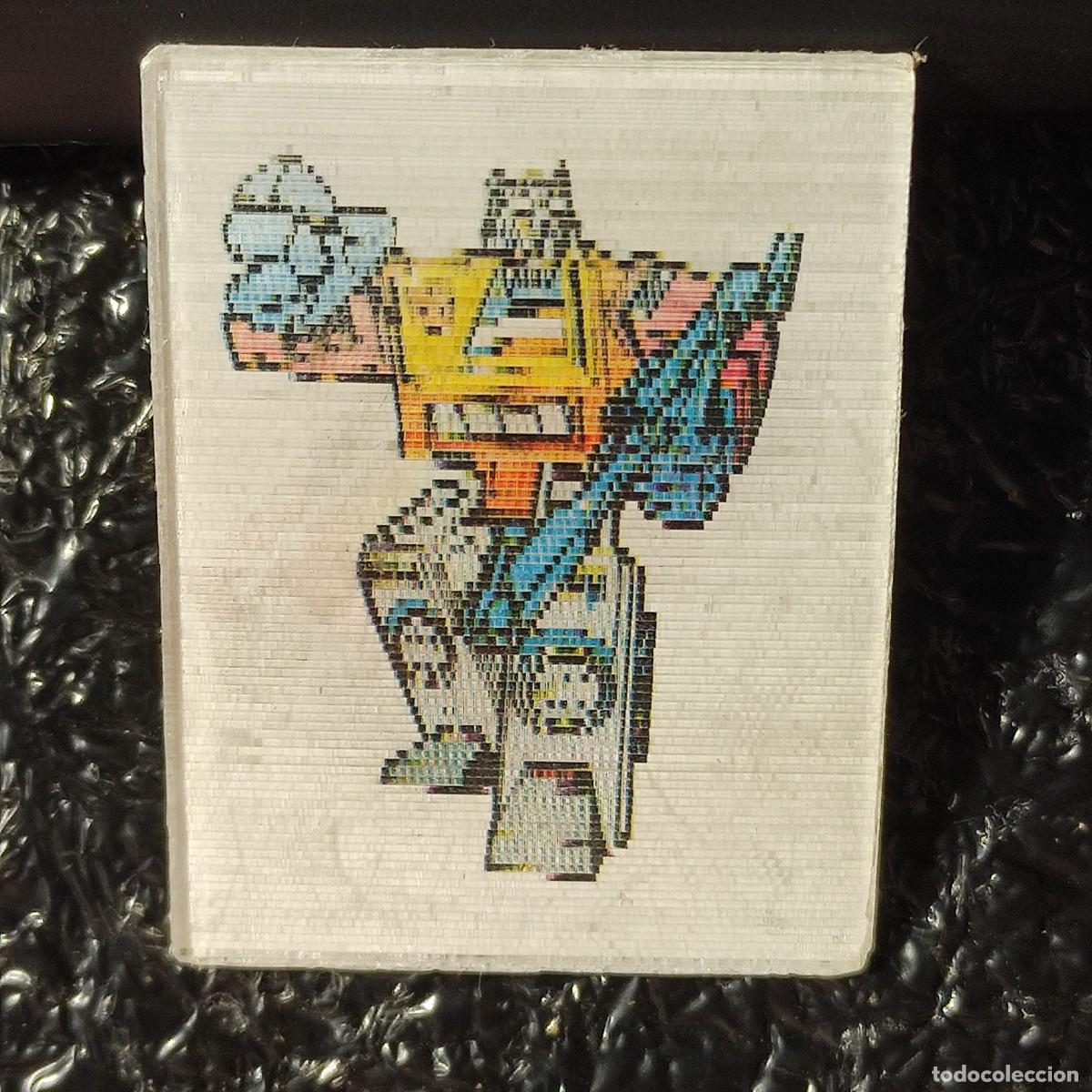 Coleccionismo cromos antiguos: TRANSFORMERS Scavenger. VISIORAMA 3D*CROMO PLASTICO BOLLYCAO *Hologramas Lenticulares* SIN TRASERA