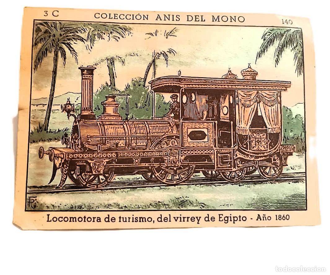 Sammeln alte Sammelbilder: Colecci&oacute;n An&iacute;s del Mono. Locomotora de turismo del virrey de Egipto