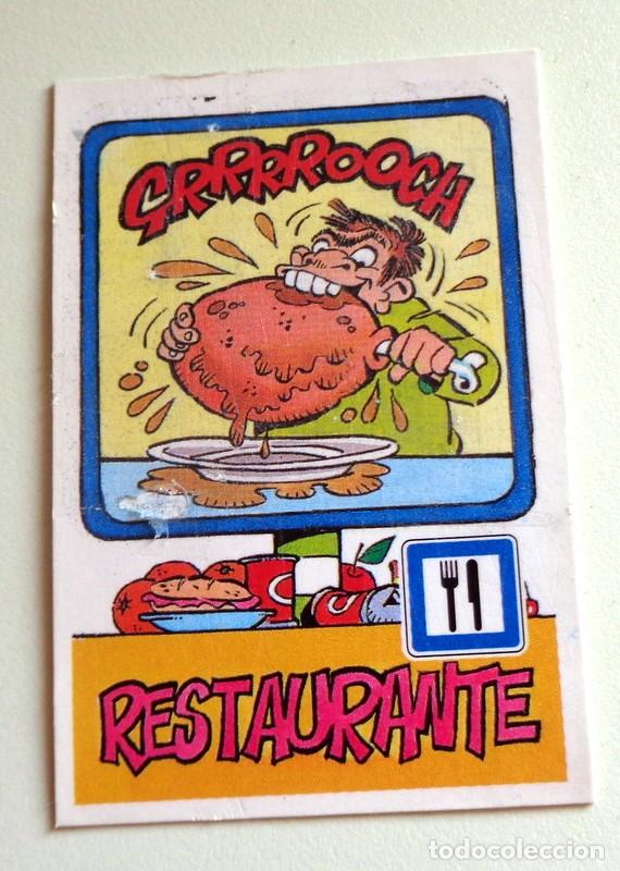 Coleccionismo cromos antiguos: CROMO ADHESIVO PEGATINA - COLECCION RASCA TR&Aacute;FICO LOCOS - BIMBOCAO BIMBO PASTELITOS NUEVO SIN RASCAR