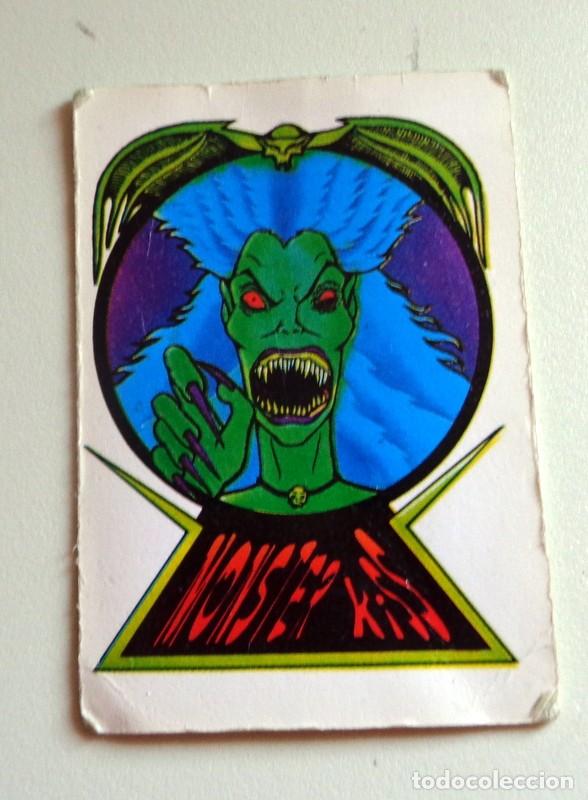 Coleccionismo cromos antiguos: CROMO ADHESIVO PEGATINA - COLECCION SKATEBOARDS MONOPATIN TERROR&Iacute;FICOS - BOLLYCAO
