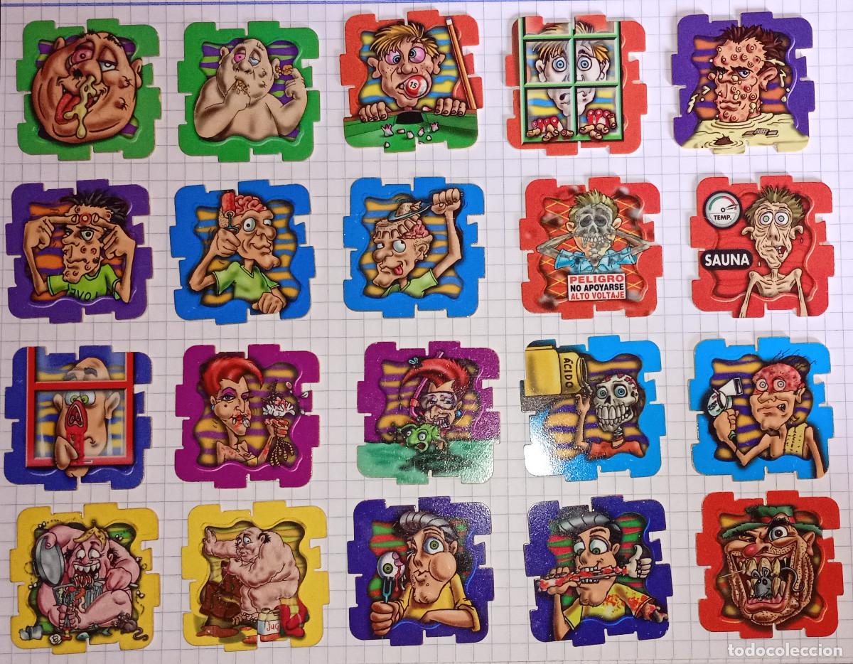 Coleccionismo cromos antiguos: Coleccion COMPLETA Aski-Tazos Argetina
