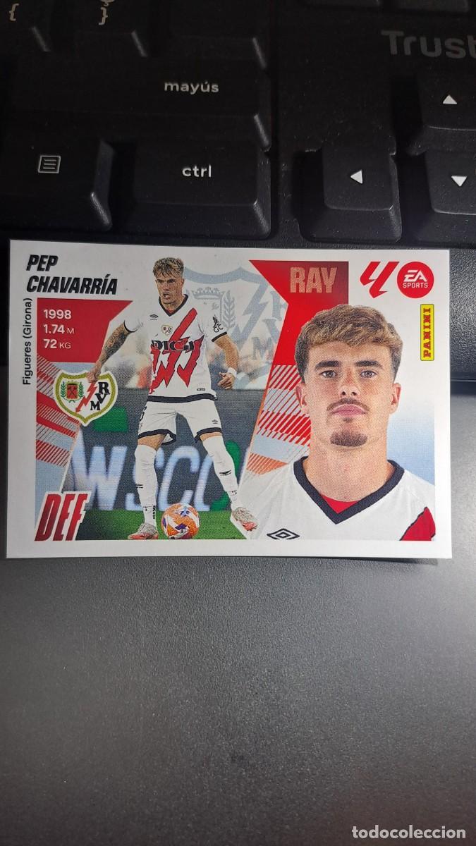 Coleccionismo cromos antiguos: CROMO PEP CHAVARRIA 10 RAYO VALLECANO LIGA 2025 2026 25 26 ESTE PANINI NUNCA PEGADO