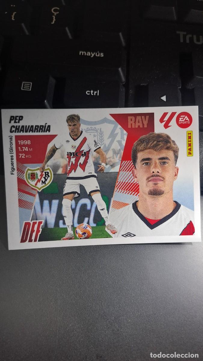 Coleccionismo cromos antiguos: CROMO PEP CHAVARRIA 10 RAYO VALLECANO LIGA 2025 2026 25 26 ESTE PANINI NUNCA PEGADO