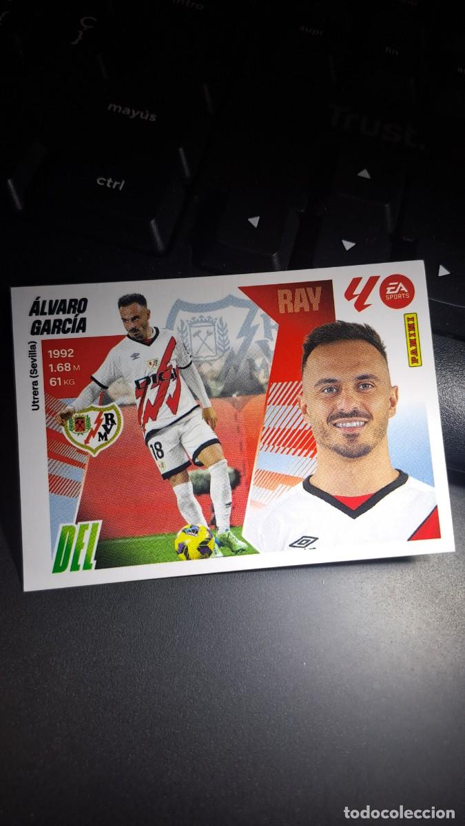 Coleccionismo cromos antiguos: CROMO ALVARO GARCIA 19 RAYO VALLECANO LIGA 2025 2026 25 26 ESTE PANINI NUNCA PEGADO