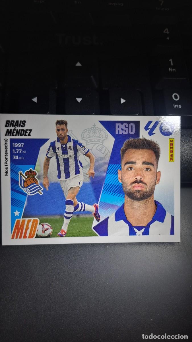 Coleccionismo cromos antiguos: CROMO BRAIS MENDEZ 14A 14 A REAL SOCIEDAD LIGA 2025 2026 25 26 ESTE PANINI NUNCA PEGADO