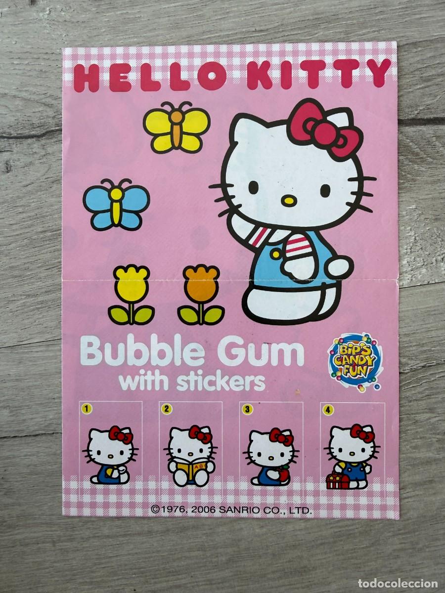 Coleccionismo cromos antiguos: &Aacute;lbum vac&iacute;o chicle - Hello Kitty - Candy Pop BIP