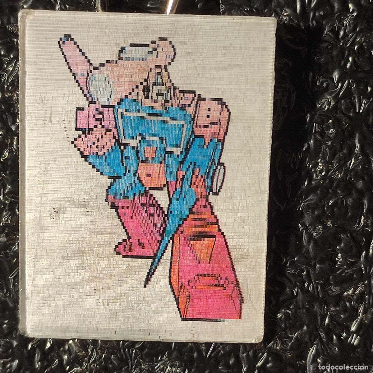 Sammeln alte Sammelbilder: TRANSFORMERS Perceptor . VISIORAMA 3D*CROMO PLASTICO BOLLYCAO *Hologramas Lenticulares* SIN TRASERA