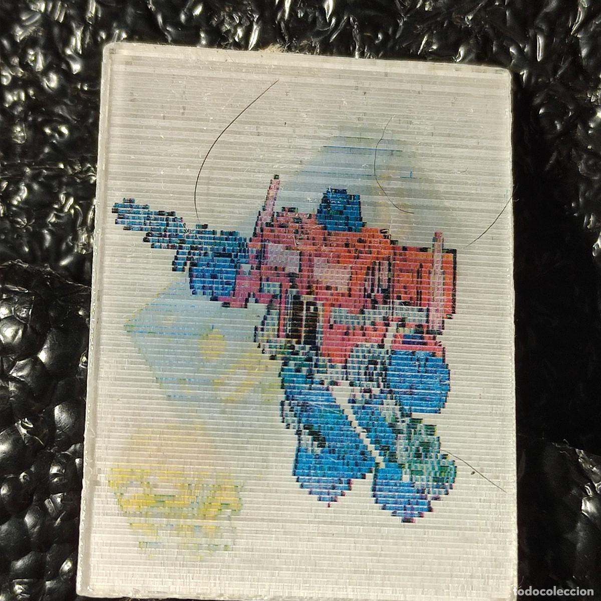 Coleccionismo cromos antiguos: TRANSFORMERS Optimus Prime . VISIORAMA 3D*CROMO BOLLYCAO *Hologramas Lenticulares* SIN TRASERA