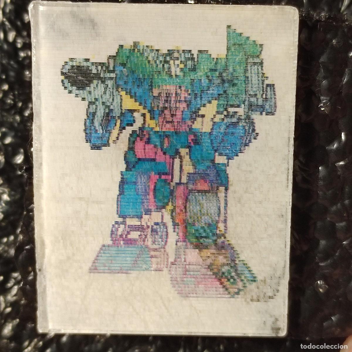 Coleccionismo cromos antiguos: TRANSFORMERS Scavenger . VISIORAMA 3D*CROMO plastico BOLLYCAO *Hologramas Lenticulares* SIN TRASERA