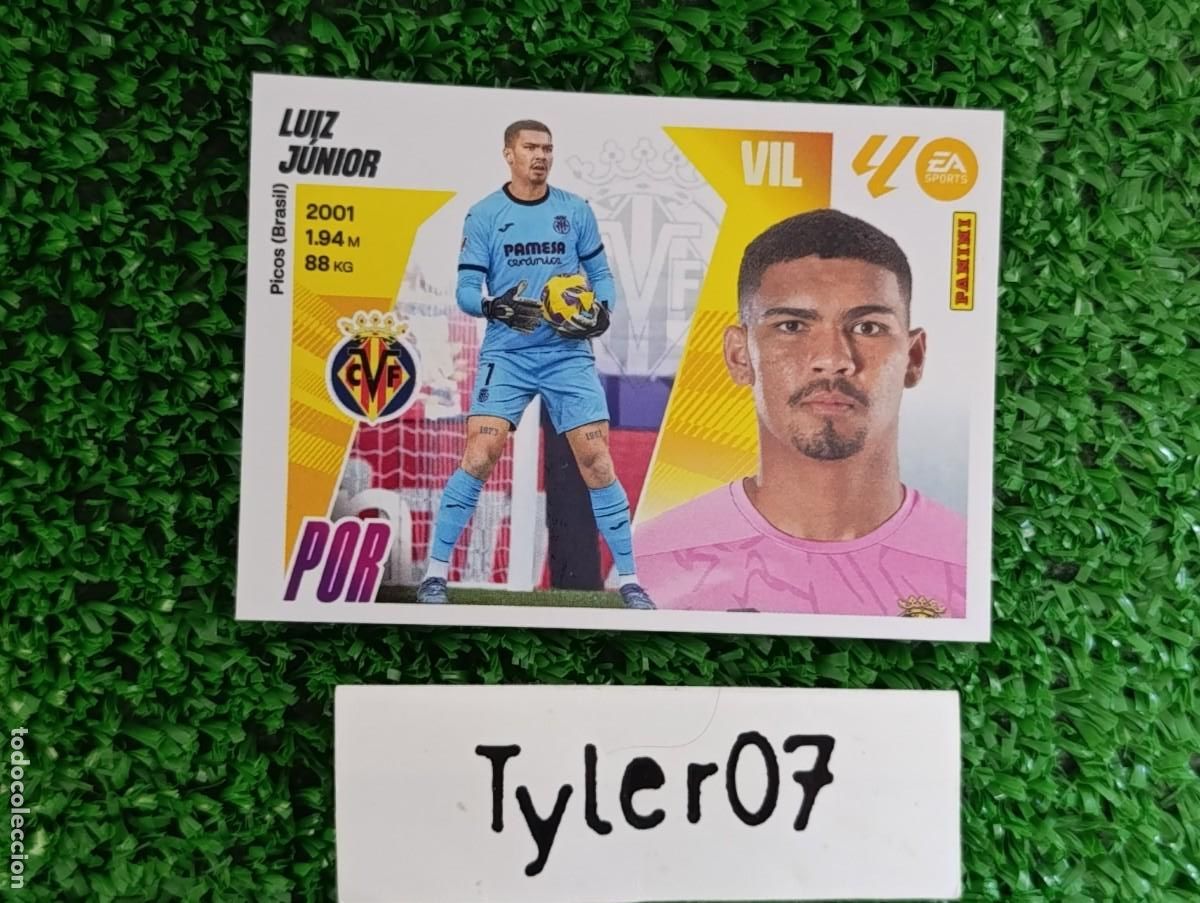 Coleccionismo cromos antiguos: LUIZ JUNIOR VILLARREAL 3 LIGA ESTE 2025 2026 25 26