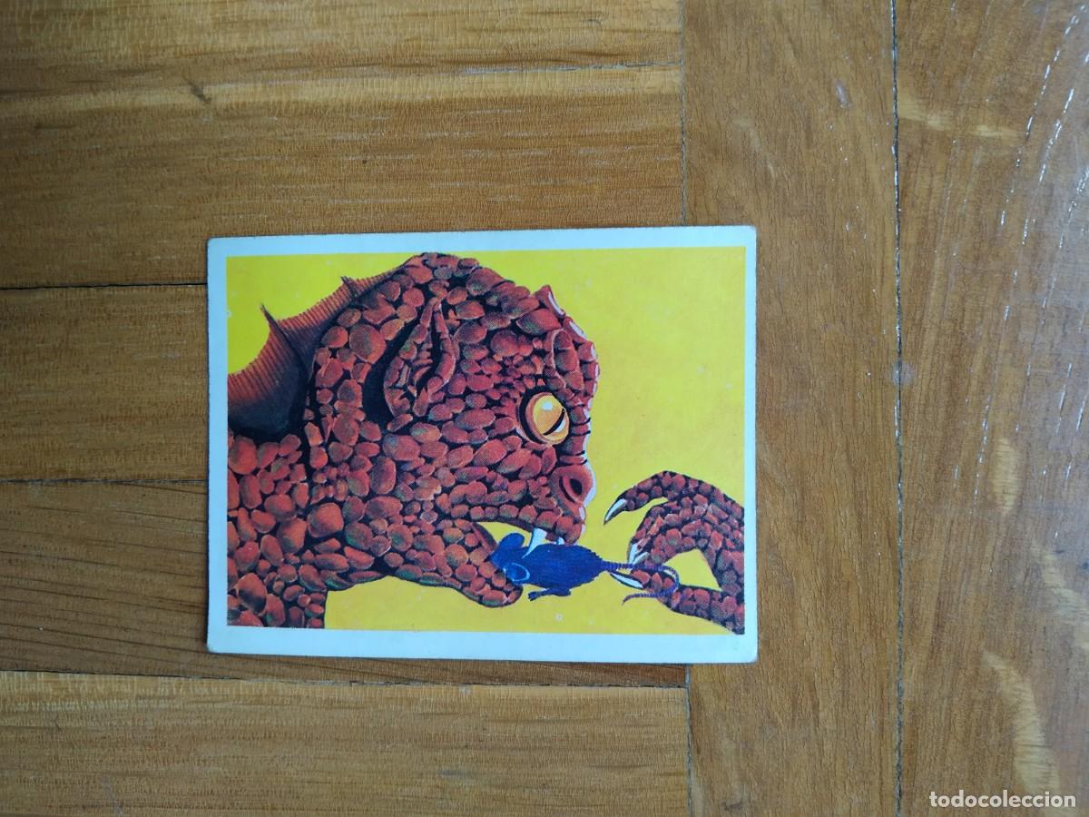 Sammeln alte Sammelbilder: CROMO MONSTRUOS N&ordm; 121 LAGARTO ESPACIAL VER FOTOS