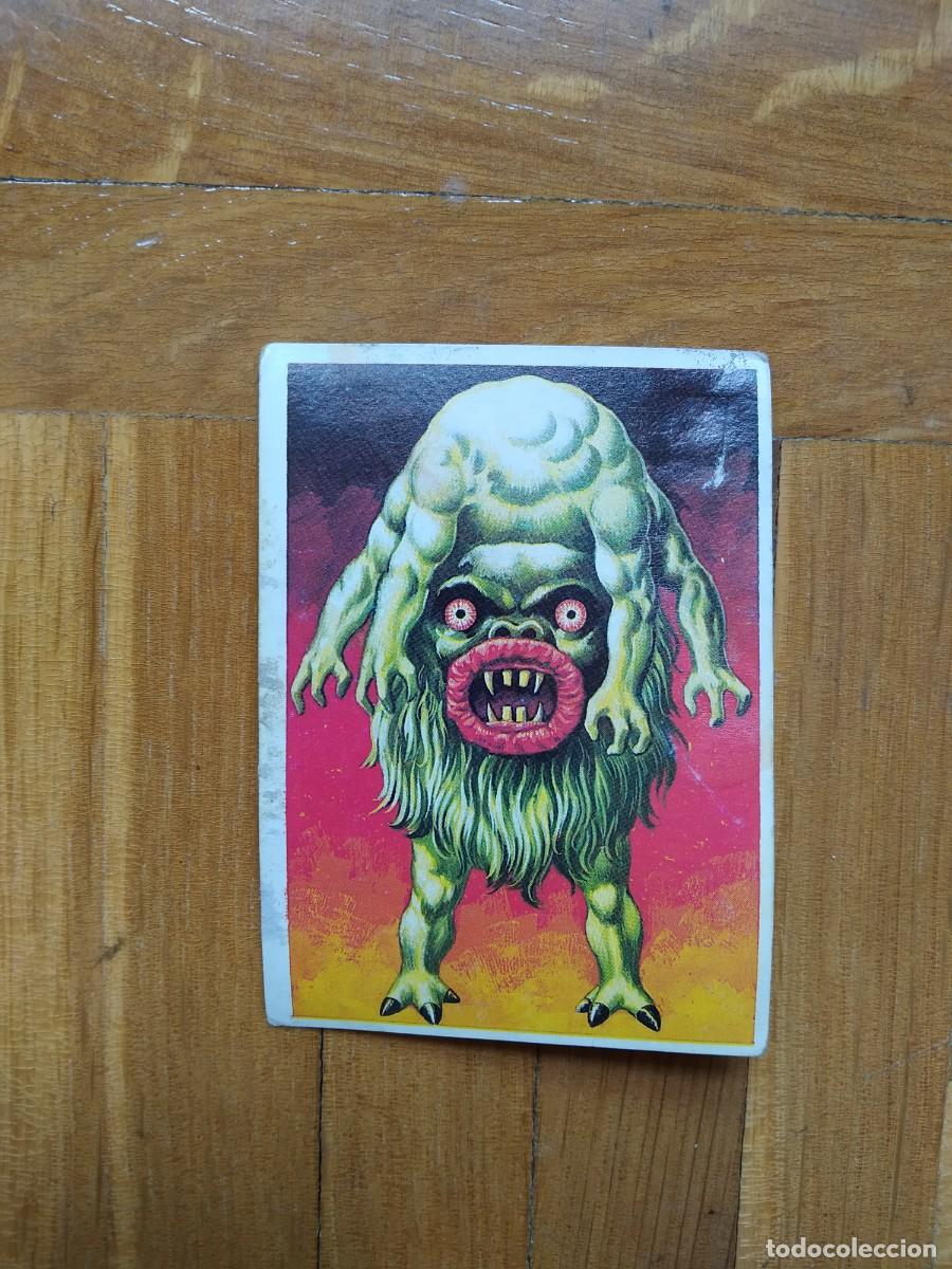 Colecionismo Cromos antigos: CROMO OTROS MUNDOS N&ordm; 11 QUIMERIDO TRIDACTILO MONSTRUOS VER FOTOS