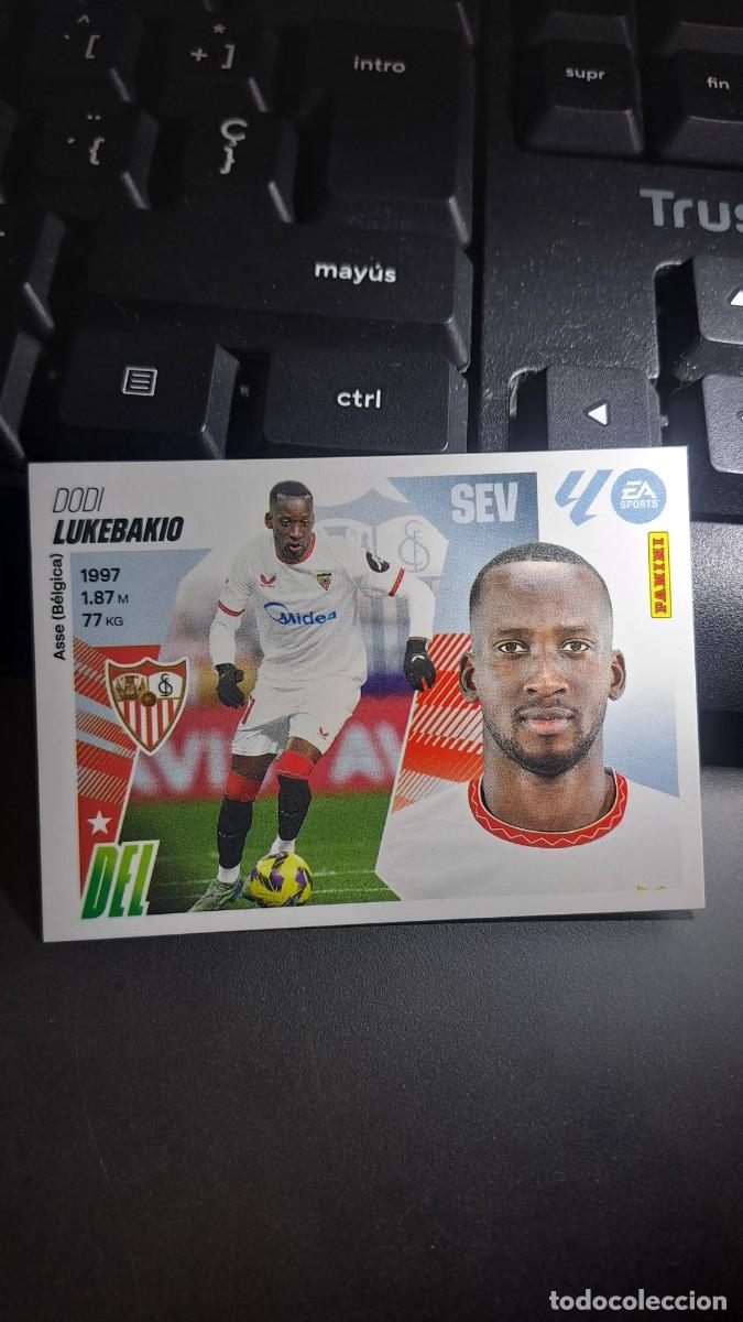Coleccionismo cromos antiguos: CROMO LUKEBAKIO 18 SEVILLA LIGA 2025 2026 25 26 ESTE PANINI NUNCA PEGADO
