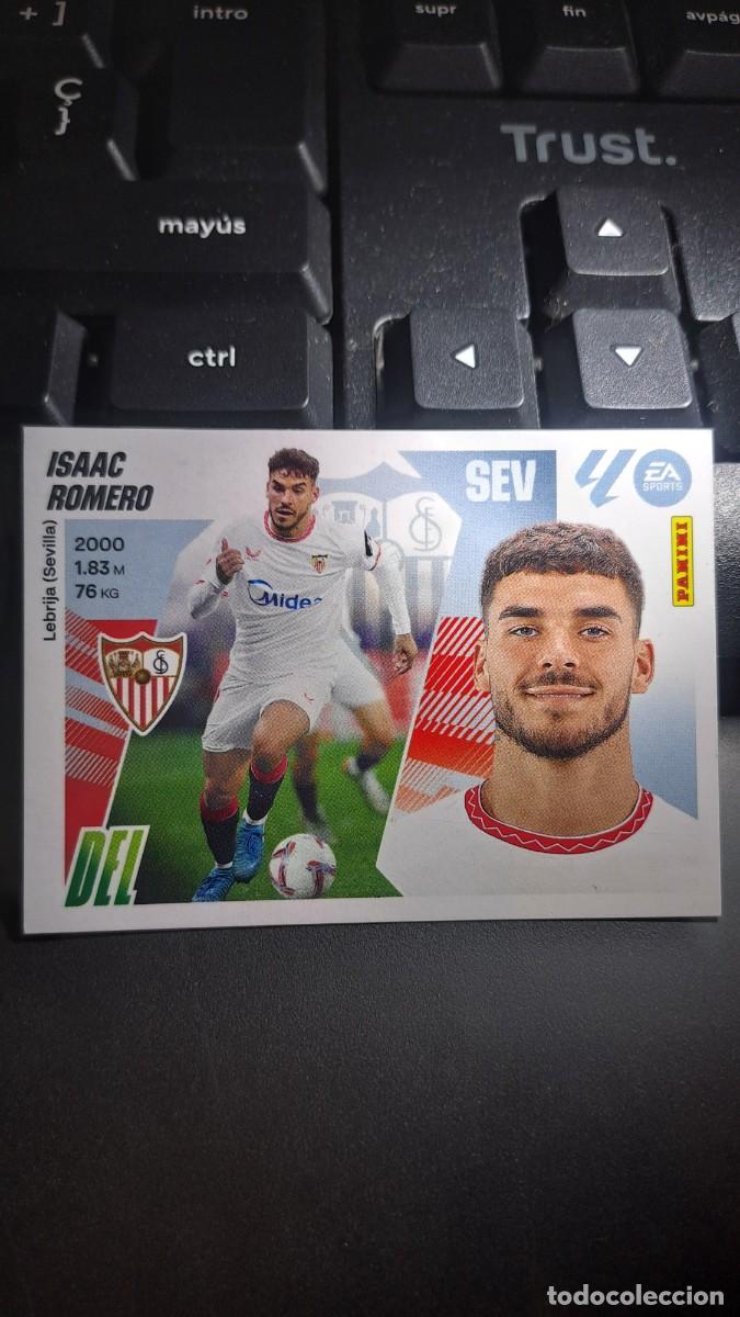 Coleccionismo cromos antiguos: CROMO ISAAC ROMERO 19 SEVILLA LIGA 2025 2026 25 26 ESTE PANINI NUNCA PEGADO