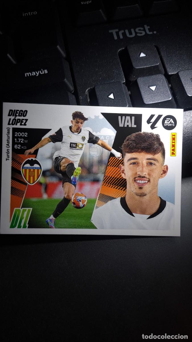 Coleccionismo cromos antiguos: CROMO DIEGO LOPEZ 20 VALENCIA LIGA 2025 2026 25 26 ESTE PANINI NUNCA PEGADO