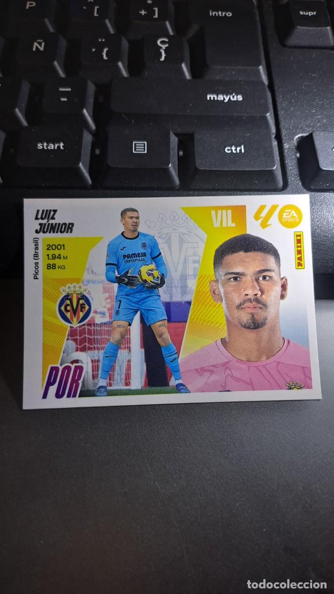 Coleccionismo cromos antiguos: CROMO LUIZ JUNIOR 3 VILLARREAL LIGA 2025 2026 25 26 ESTE PANINI NUNCA PEGADO