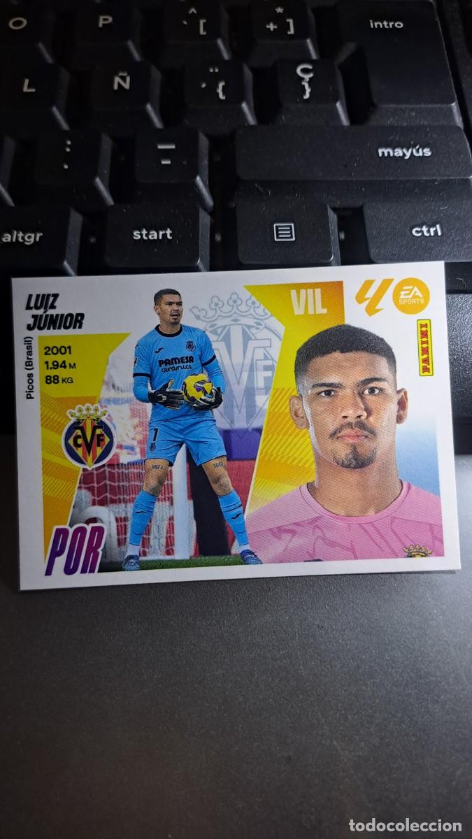 Coleccionismo cromos antiguos: CROMO LUIZ JUNIOR 3 VILLARREAL LIGA 2025 2026 25 26 ESTE PANINI NUNCA PEGADO