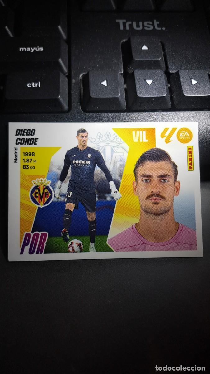 Coleccionismo cromos antiguos: CROMO DIEGO CONDE 4 VILLARREAL LIGA 2025 2026 25 26 ESTE PANINI NUNCA PEGADO