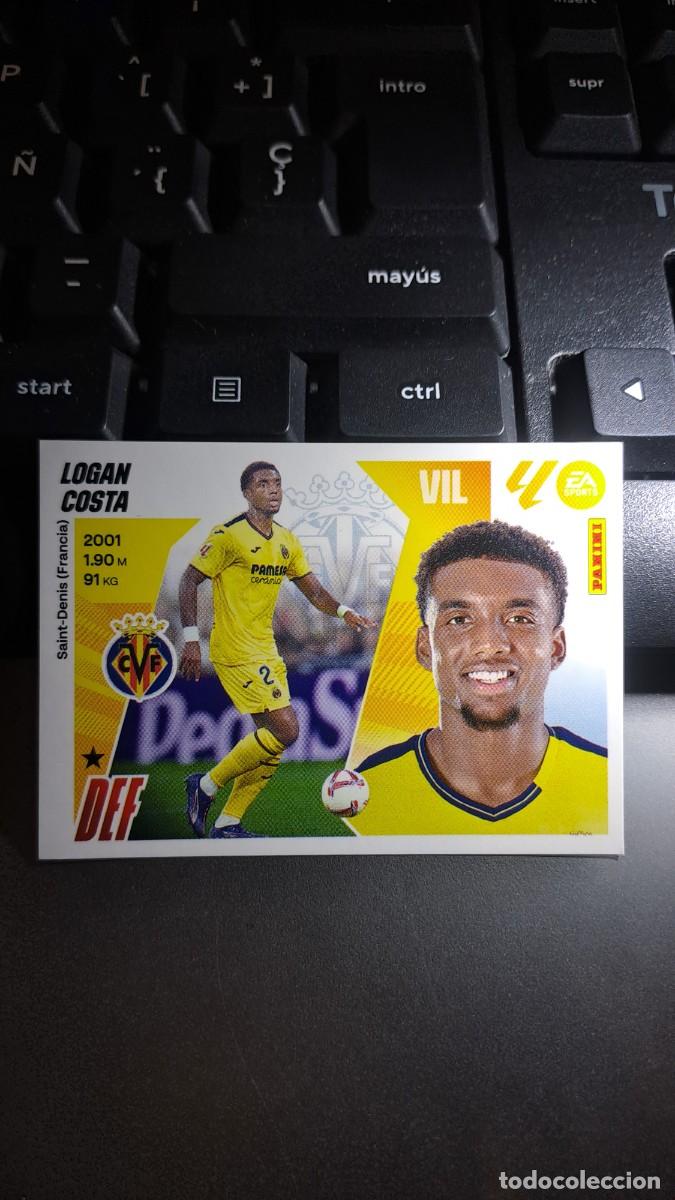 Coleccionismo cromos antiguos: CROMO LOGAN COSTA 7 VILLARREAL LIGA 2025 2026 25 26 ESTE PANINI NUNCA PEGADO