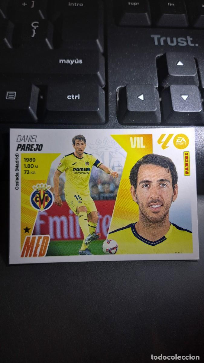 Coleccionismo cromos antiguos: CROMO PAREJO 13 VILLARREAL LIGA 2025 2026 25 26 ESTE PANINI NUNCA PEGADO
