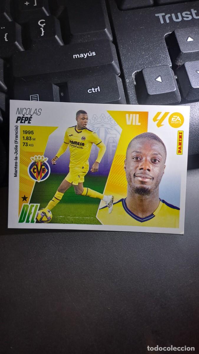 Coleccionismo cromos antiguos: CROMO PEPE 17 VILLARREAL LIGA 2025 2026 25 26 ESTE PANINI NUNCA PEGADO
