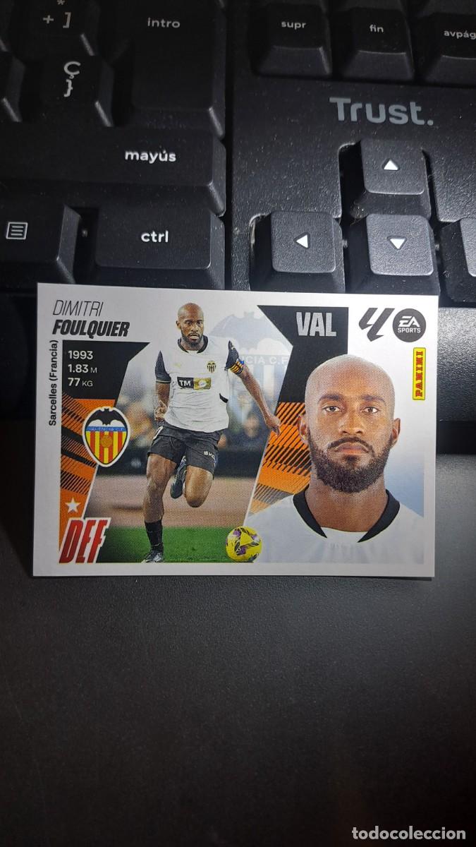 Coleccionismo cromos antiguos: CROMO FOULQUIER 5B 5 B VALENCIA LIGA 2025 2026 25 26 ESTE PANINI NUNCA PEGADO