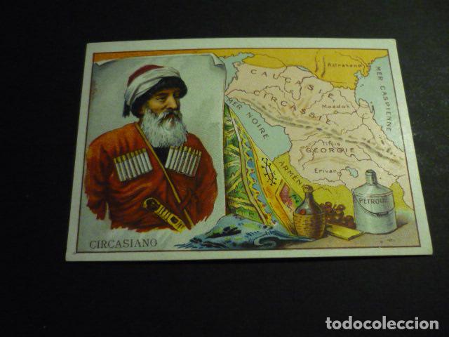 Collectable Antique Stickers: CIRCASIANO CROMO CON PUBLICIDAD CHOCOLATES VIRGEN DE LA ENCINA PONFERRADA LEON