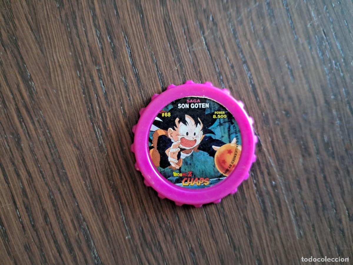 Coleccionismo cromos antiguos: COLECCI&Oacute;N TAZOS MATUTANO DRAGON BALL Z CHAPS TAZO CAPS POGS #8 8 SAIYAN VEGETO POWER 7.500